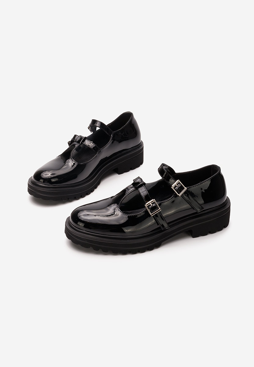 Pantofi casual dama Jacinta negri