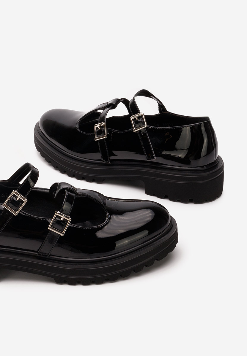 Pantofi casual dama Jacinta negri