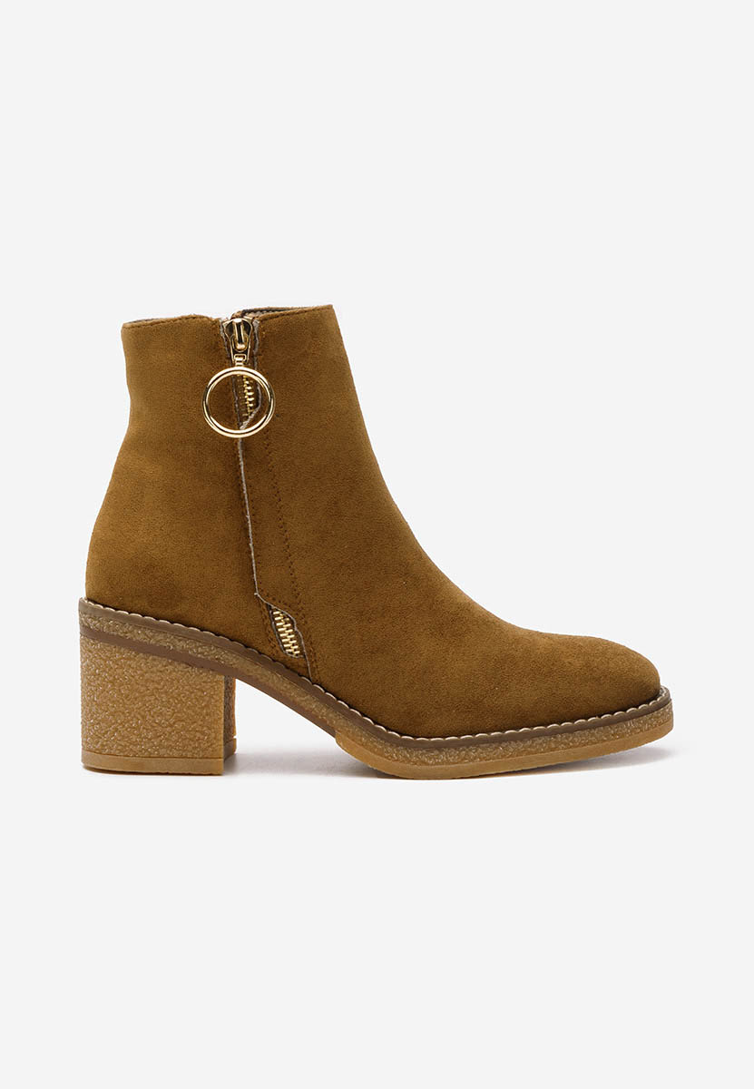 Botine de toamna Adisha camel