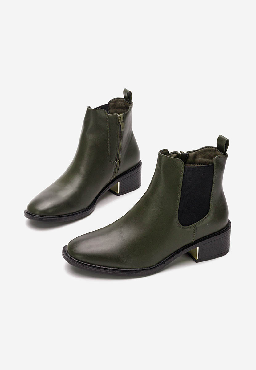 Botine de toamna Alazia verzi