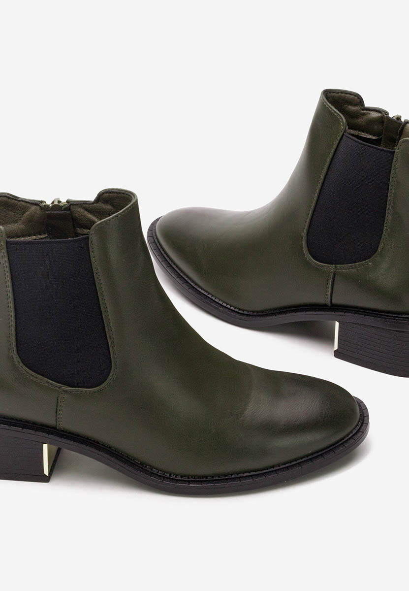 Botine de toamna Alazia verzi