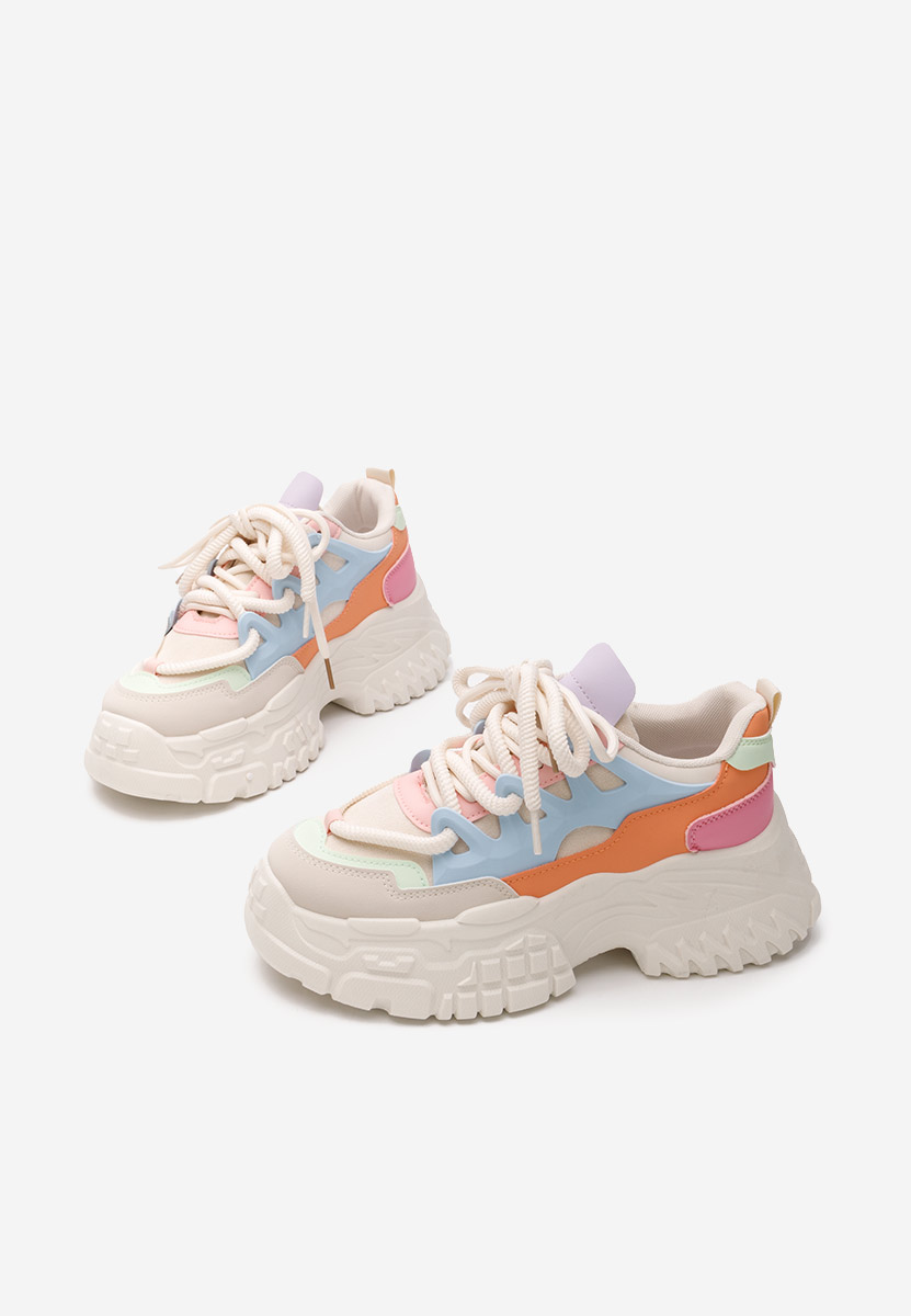 Sneakers cu platformă Adane V3 multicolori