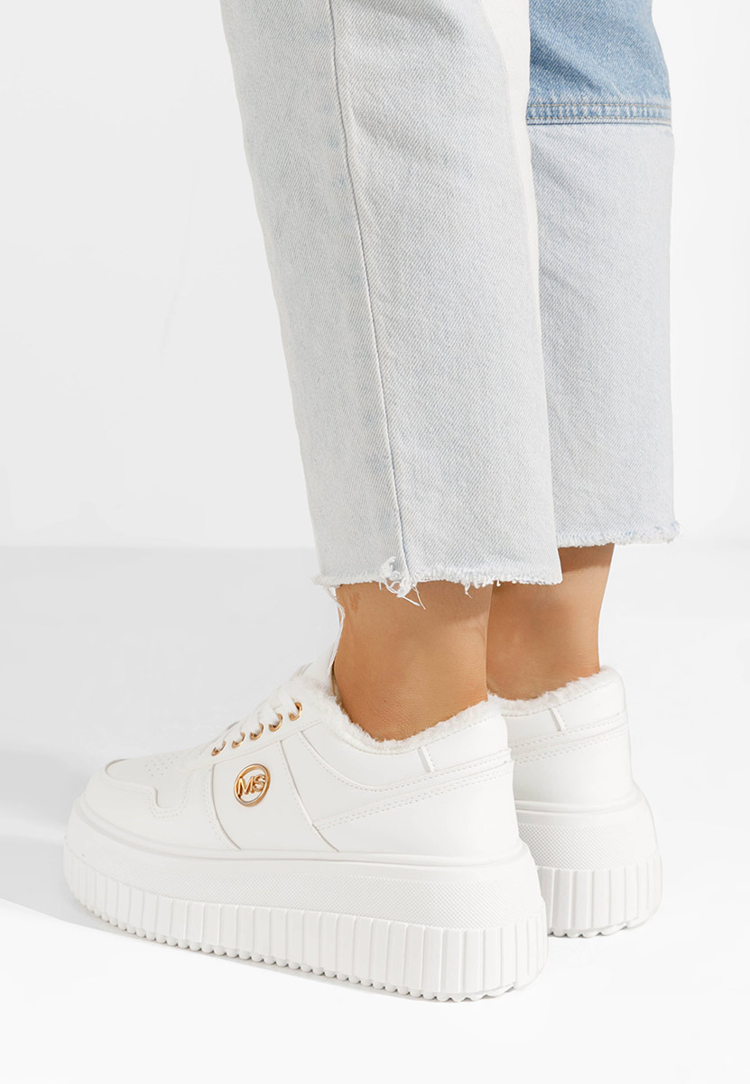 Sneakers dama imblaniti Cavia albi