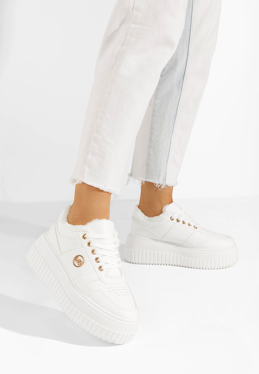 Sneakers dama imblaniti Cavia albi