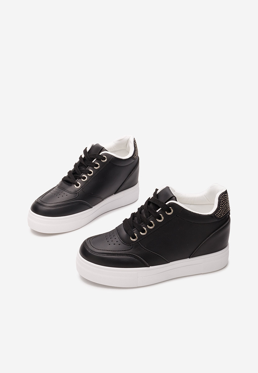 Sneakers cu platforma Grivina negri