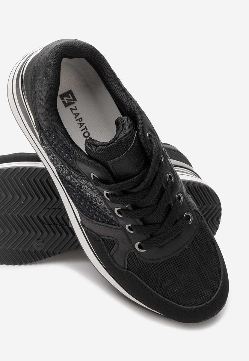 Sneakers cu platforma Camora negri