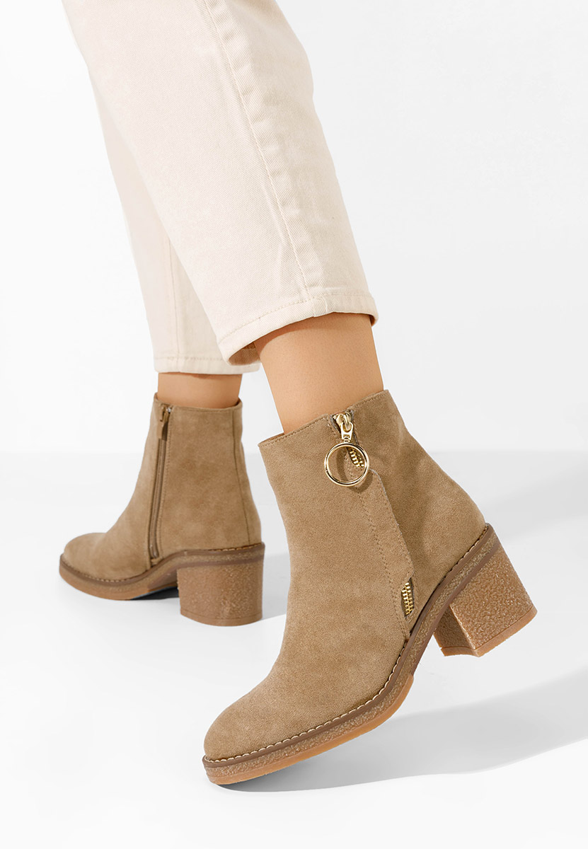 Botine de toamna Adisha kaki