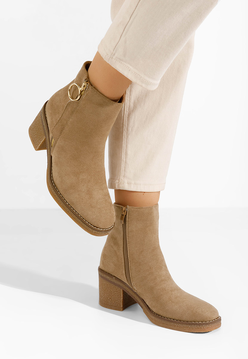Botine de toamna Adisha kaki