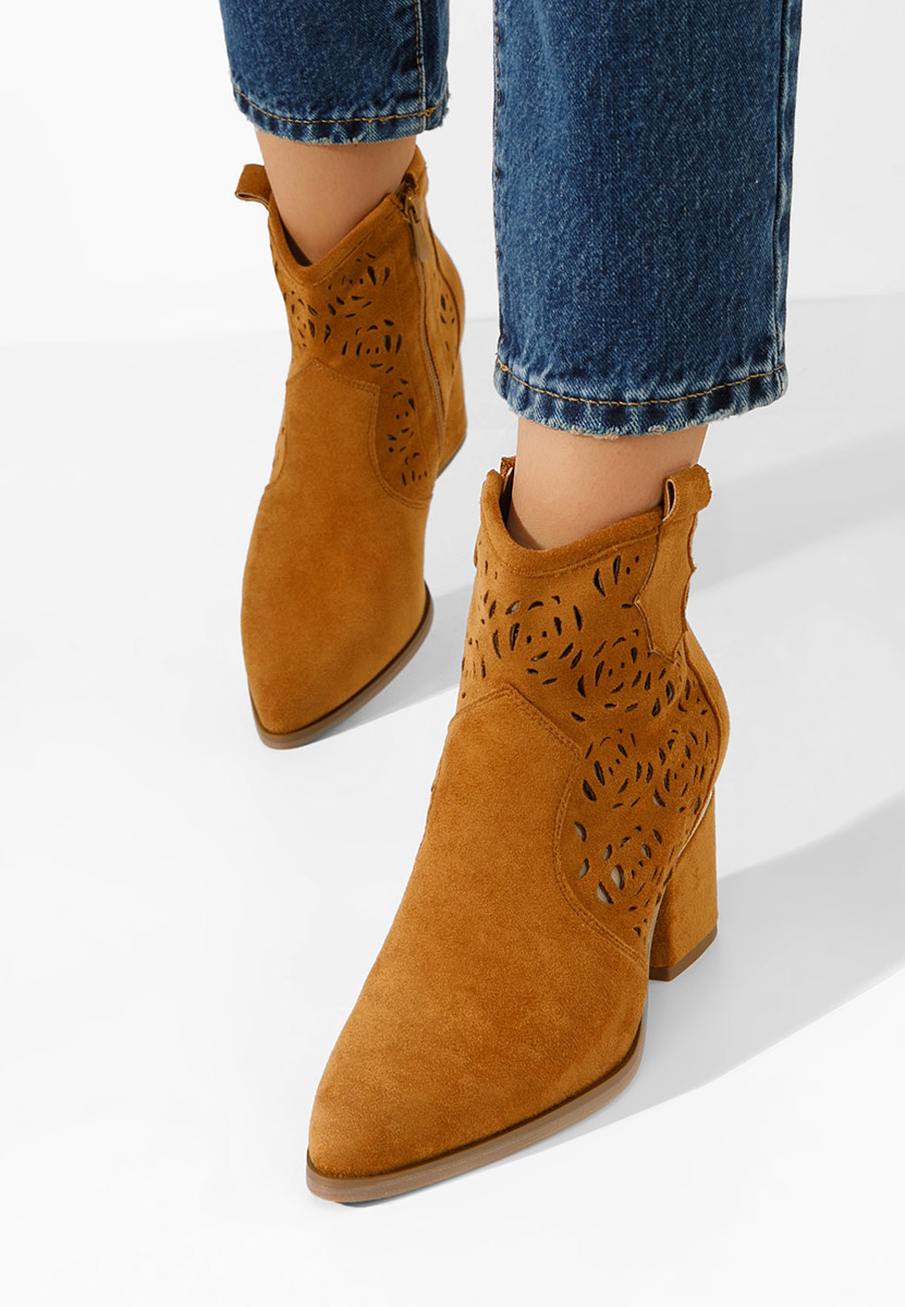 Botine de toamna Anemone camel