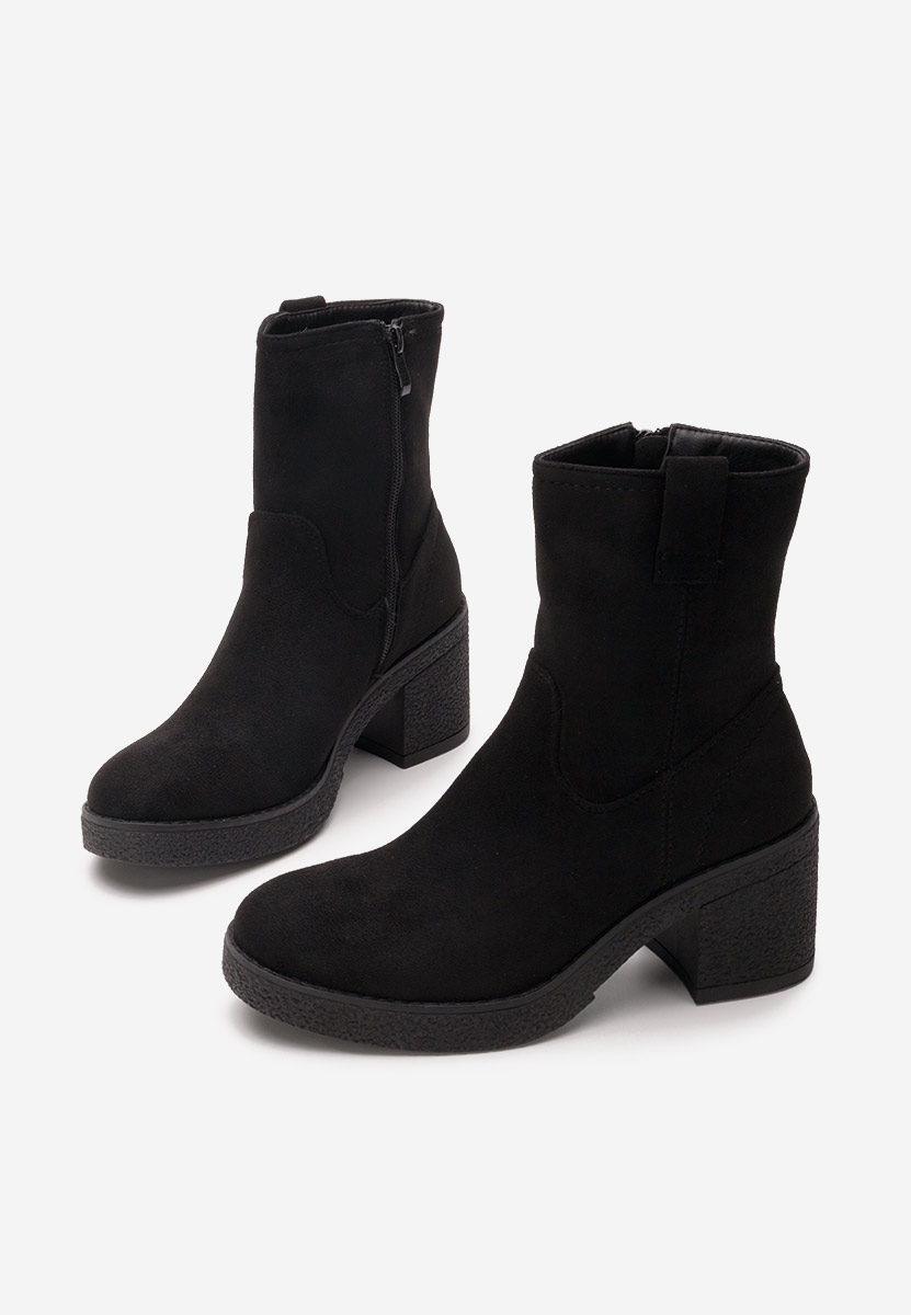 Ghete cu toc Idika negre