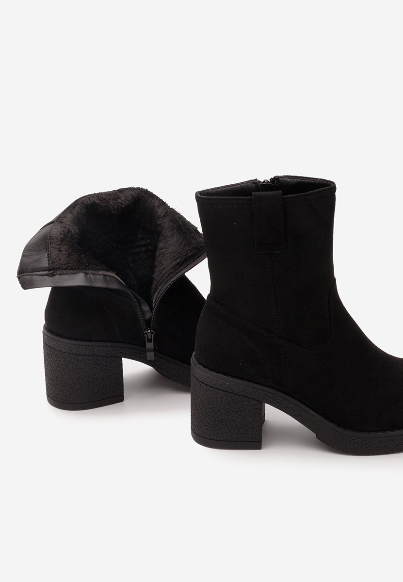 Ghete cu toc Idika negre