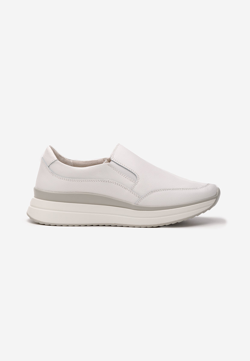 Pantofi casual damă Esmai albi