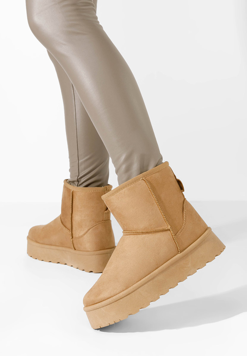 Cizme tip ugg Zadra V3 kaki