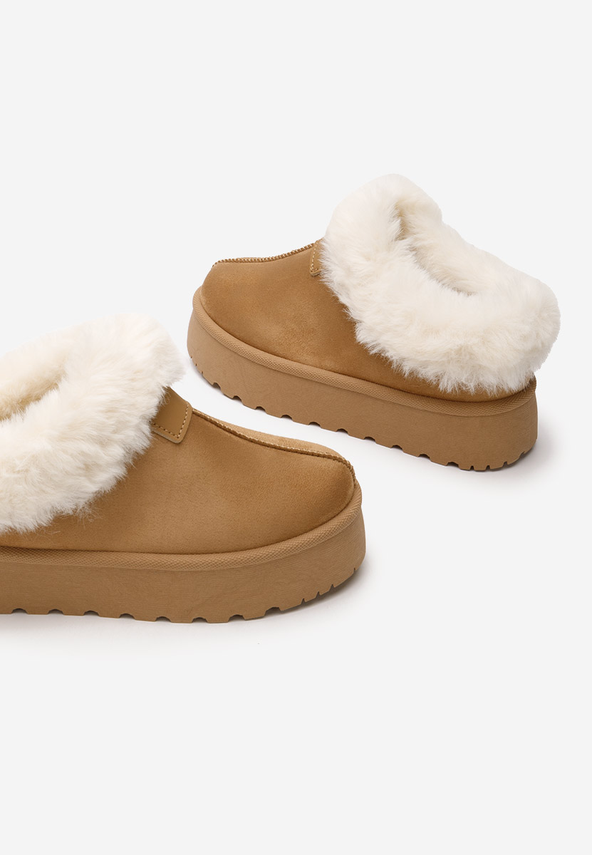 Ghete cu platformă Dorthea camel