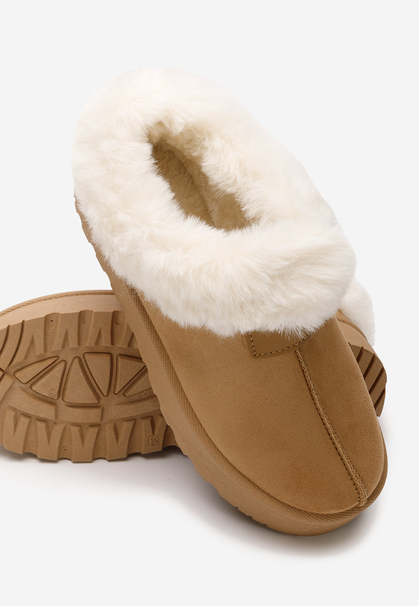 Ghete cu platformă Dorthea camel