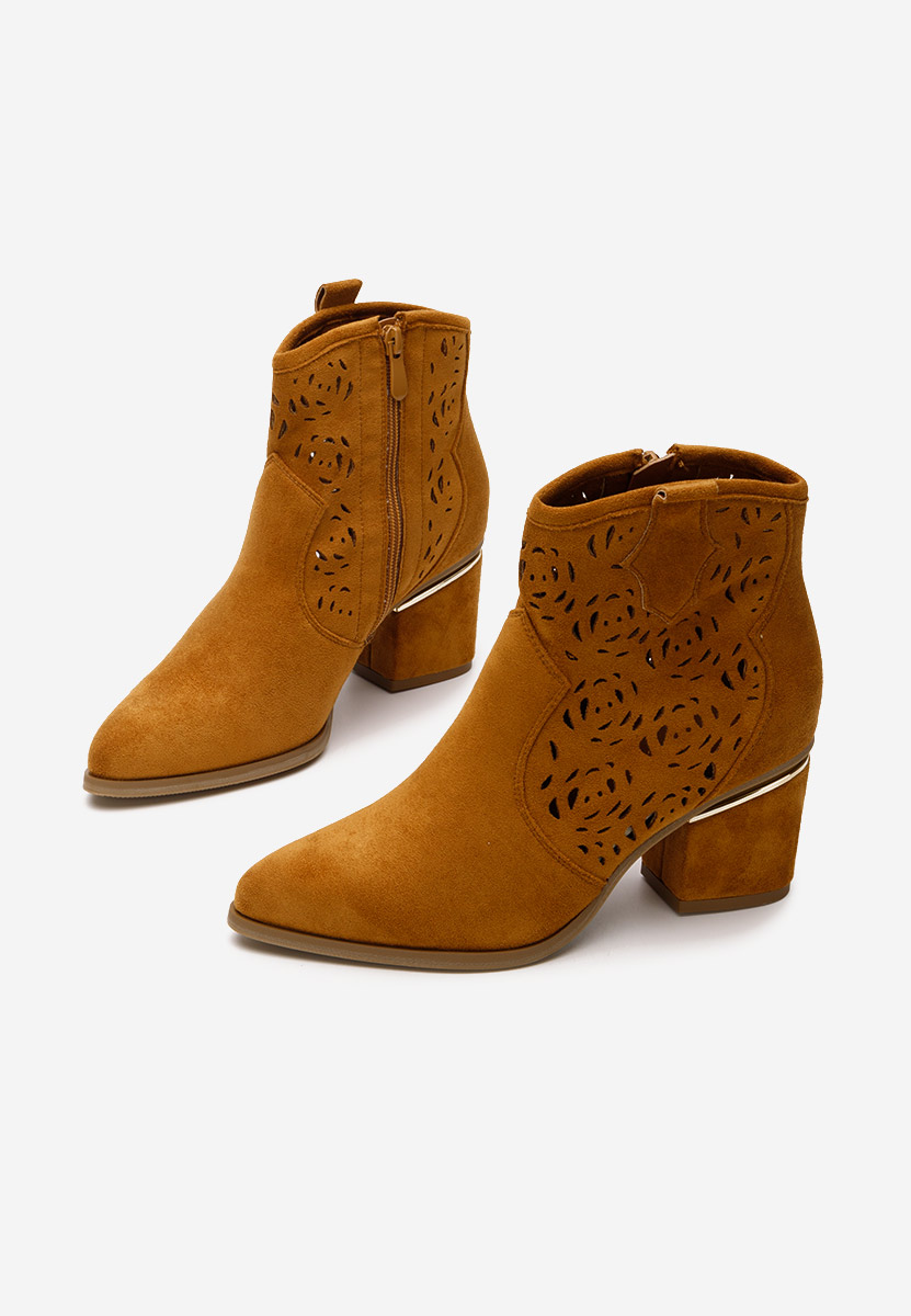 Botine de toamna Anemone camel