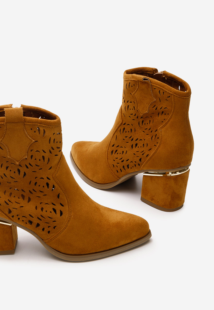 Botine de toamna Anemone camel