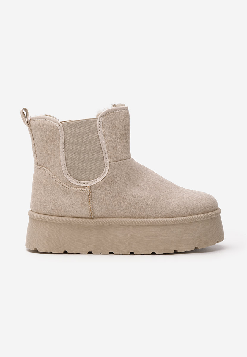 Cizme tip ugg Kaiza kaki Cizme tip ugg Kaiza kaki