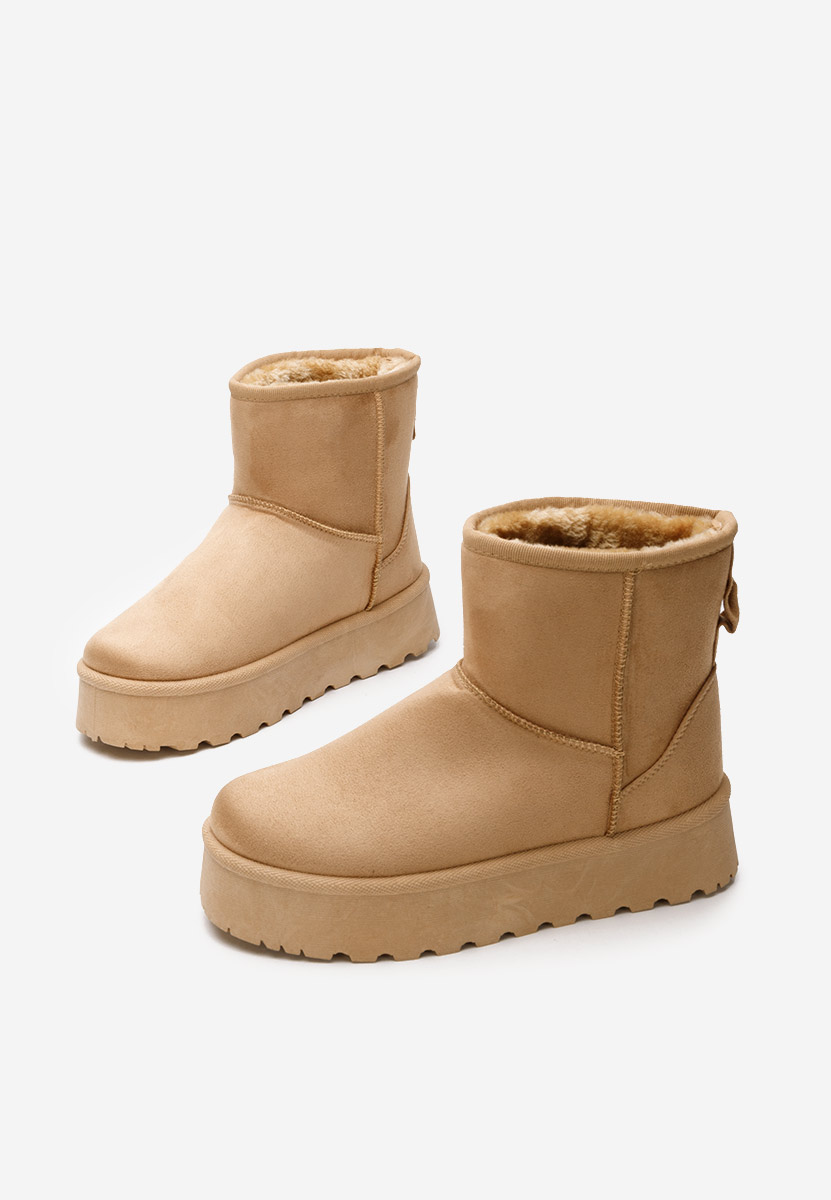 Cizme tip ugg Zadra V3 kaki