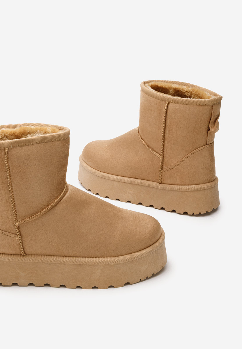 Cizme tip ugg Zadra V3 kaki