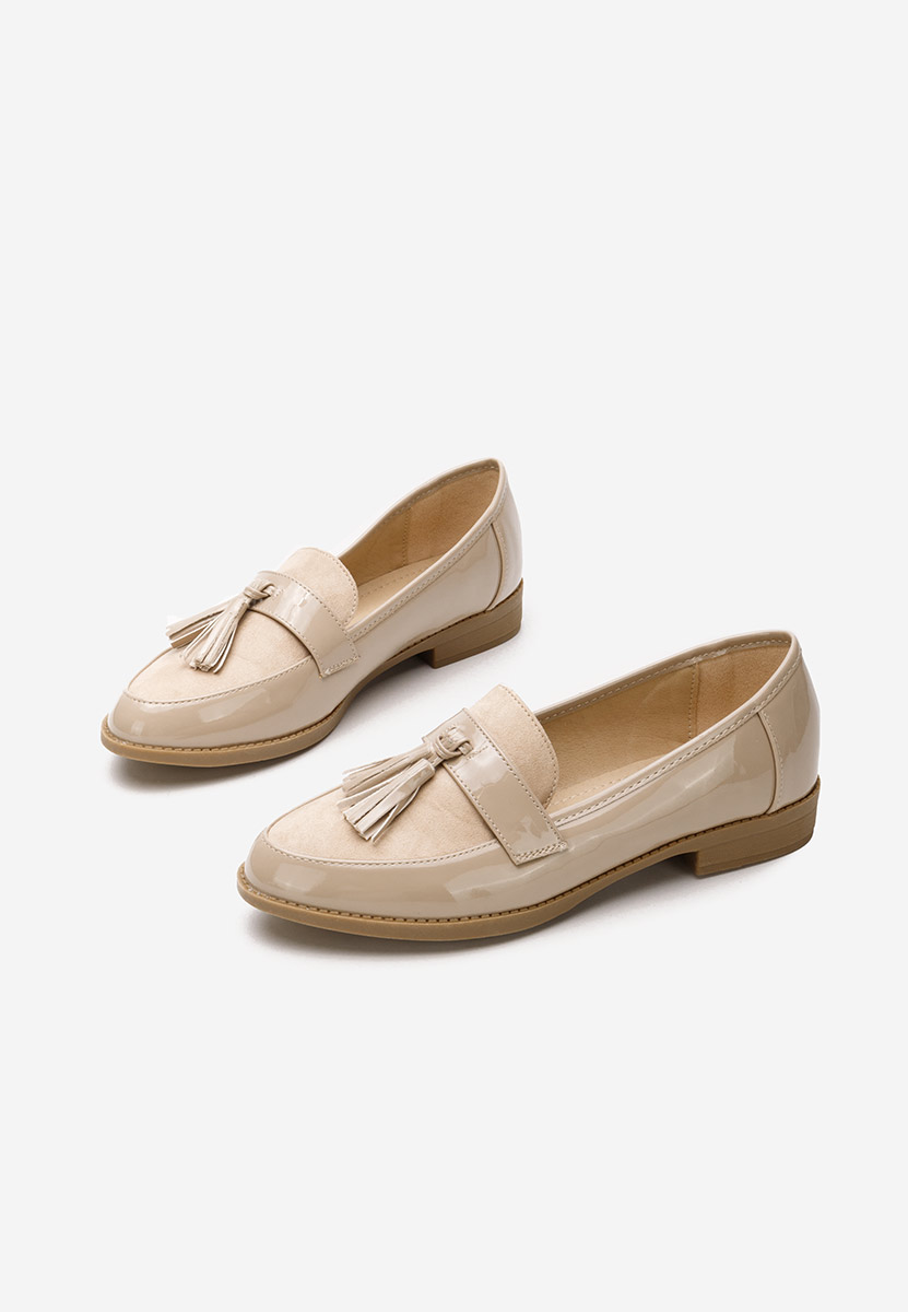 Mocasini dama eleganti Kayia bej