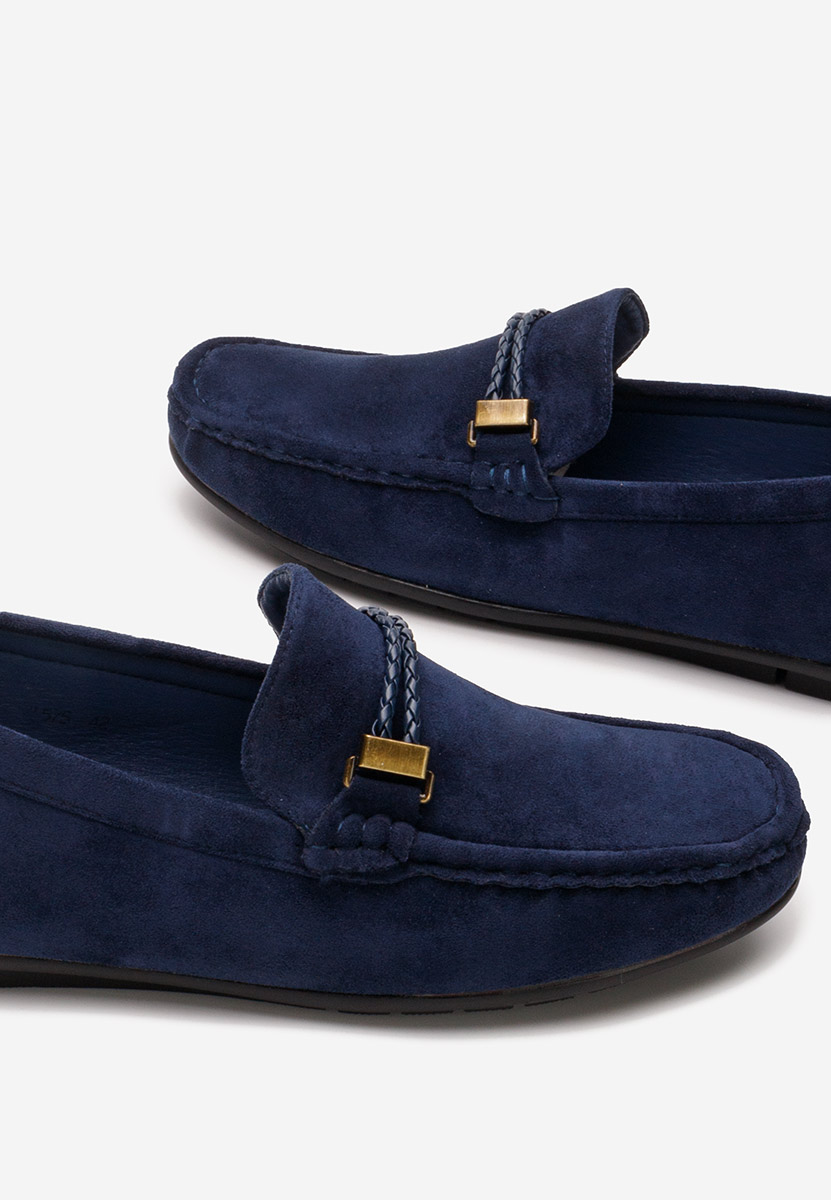 Mocasini barbati Braci navy