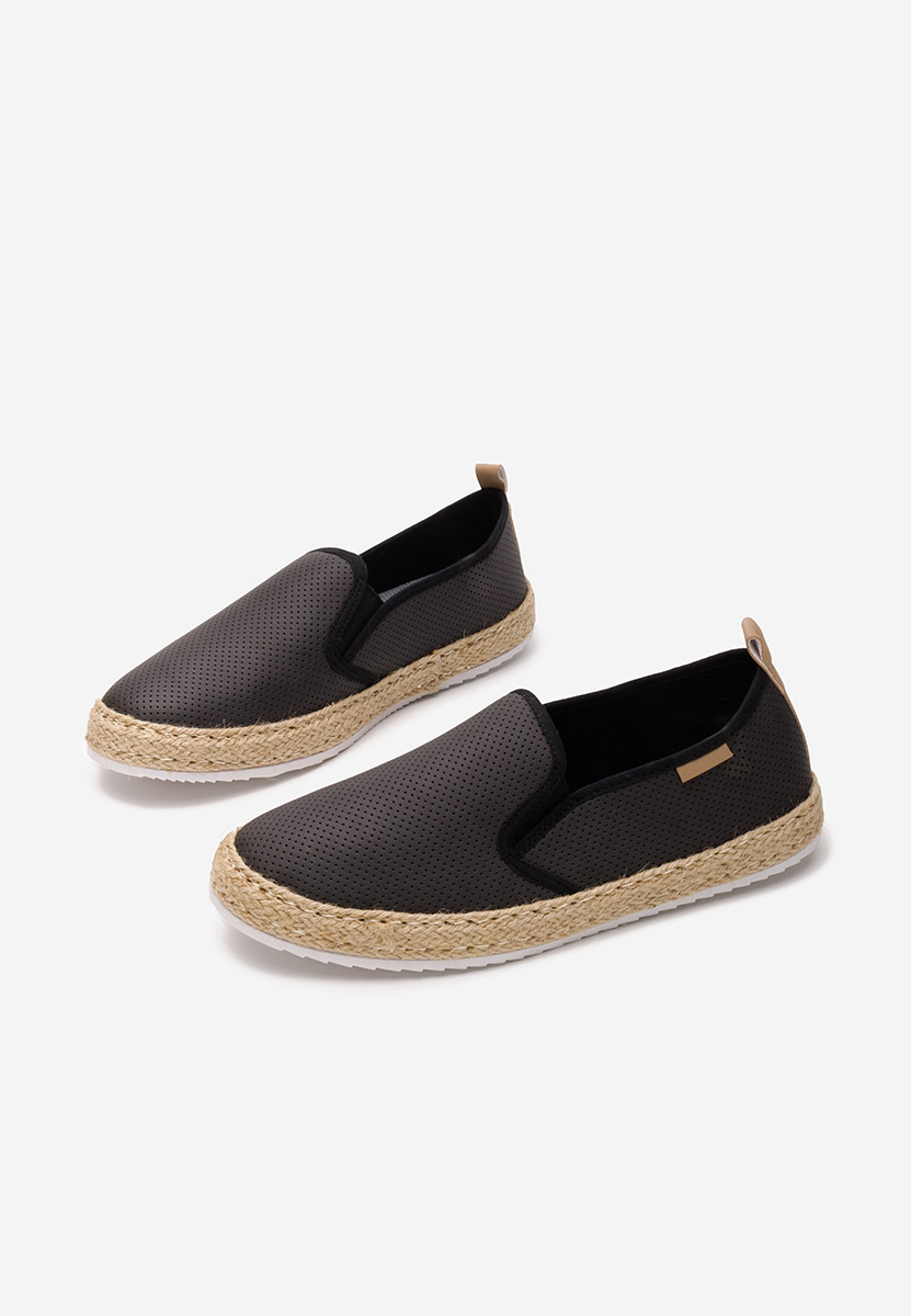 Espadrile barbati Tofer negre