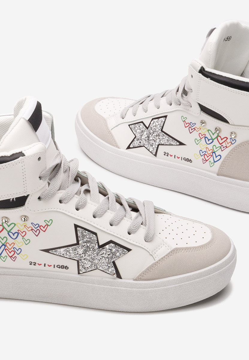 Sneakers High-Top Morella albi