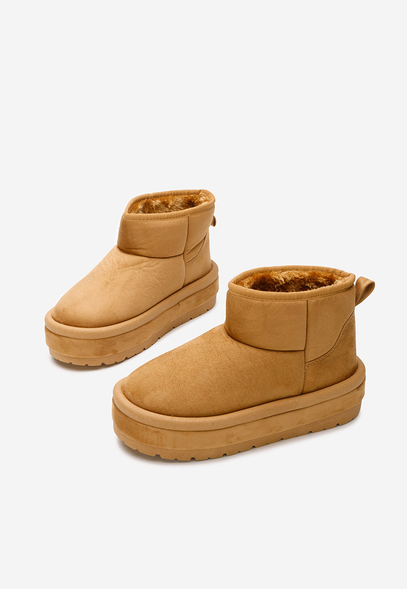 Cizme cu platformă Libby camel