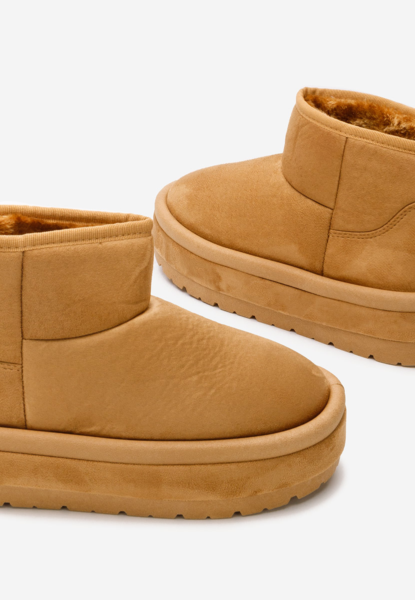 Cizme cu platformă Libby camel