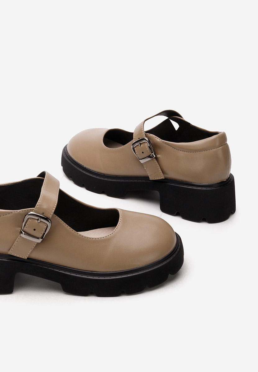 Pantofi casual damă Anghela V2 kaki