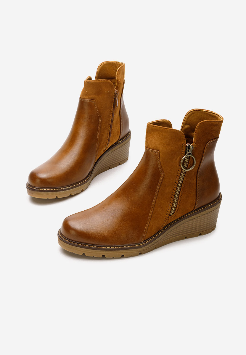 Ghete cu platforma Anadva camel