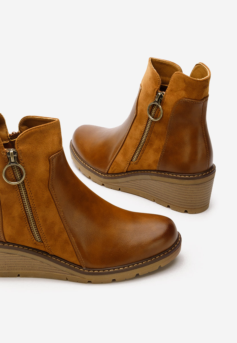 Ghete cu platforma Anadva camel