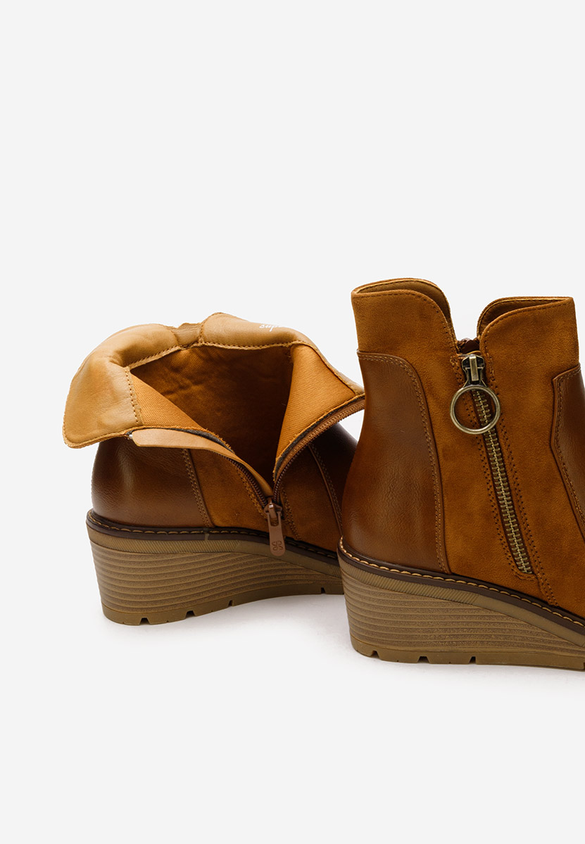 Ghete cu platforma Anadva camel