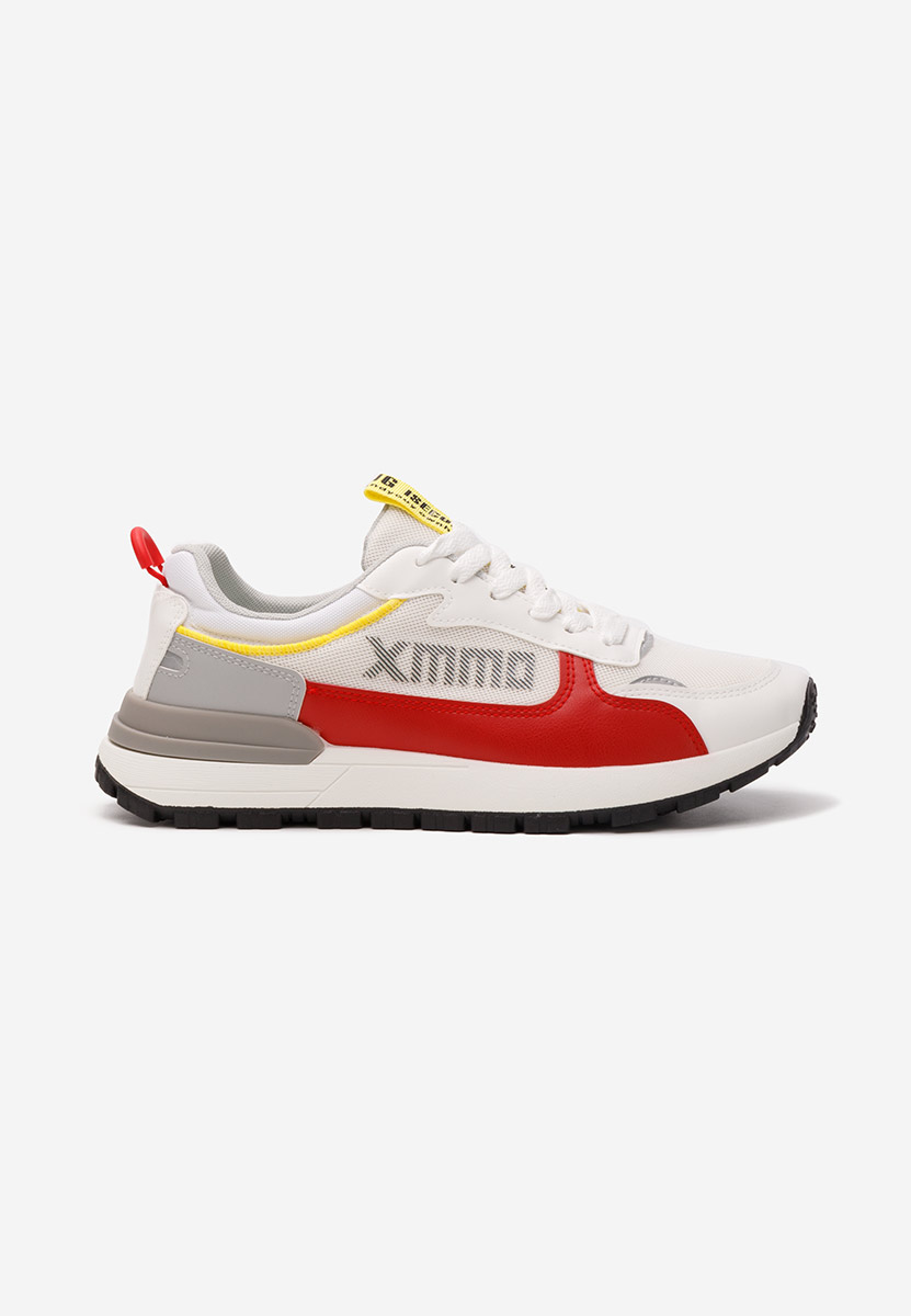 Sneakers barbati Damon albi