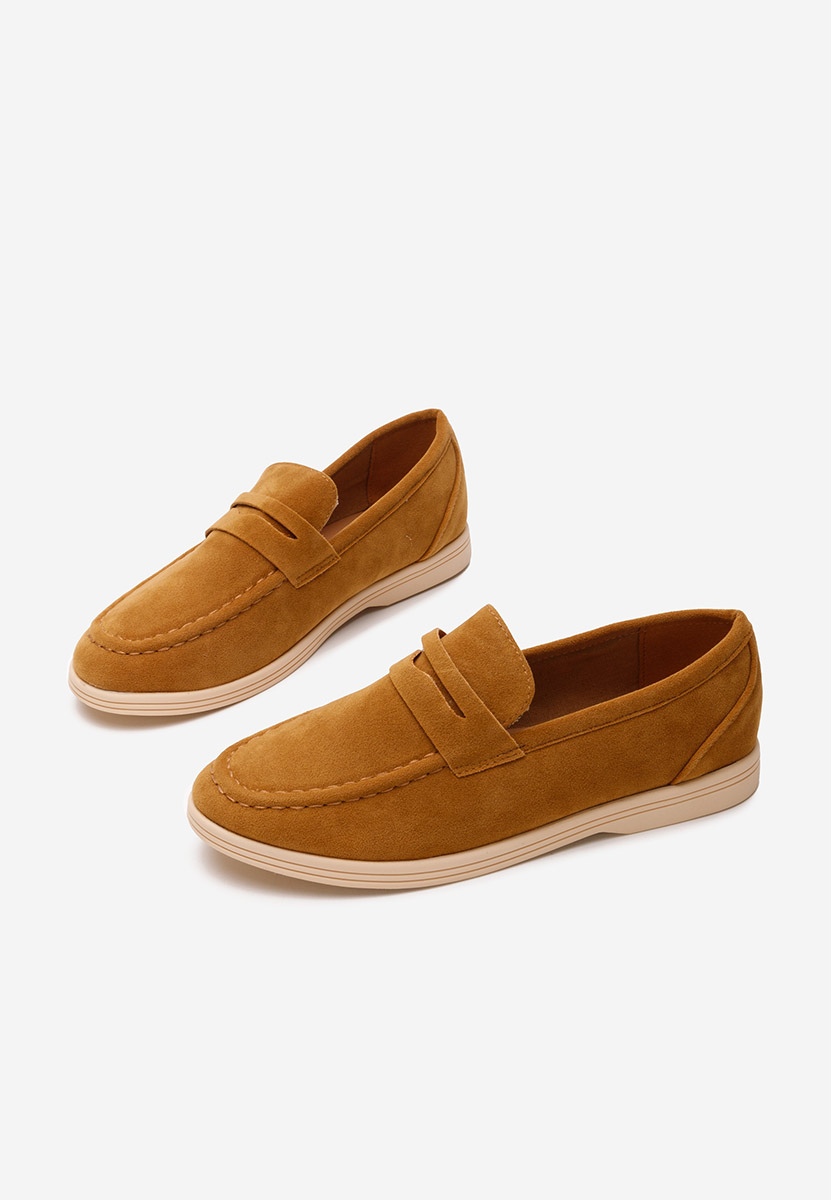 Mocasini baieti Doddly camel