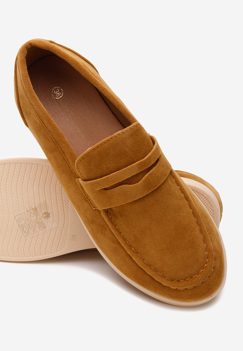 Mocasini baieti Doddly camel