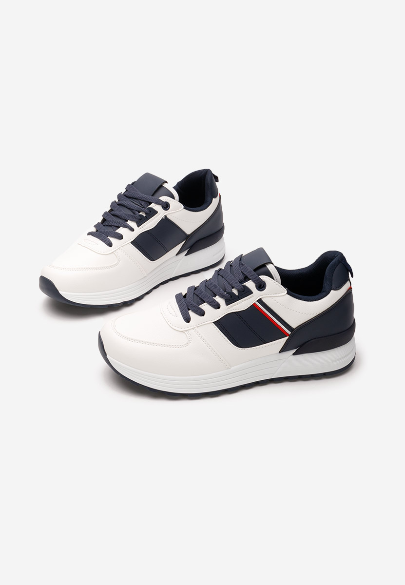 Sneakers barbati Julio albi