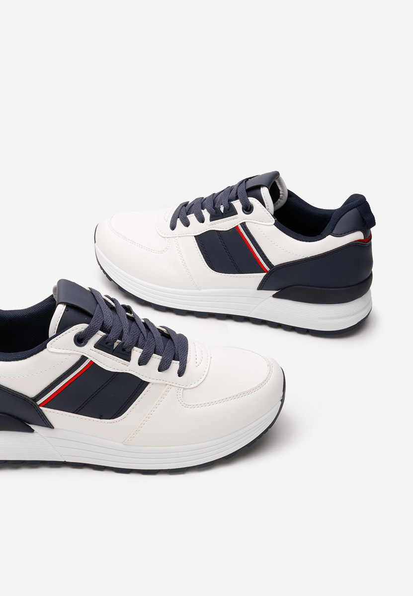 Sneakers barbati Julio albi