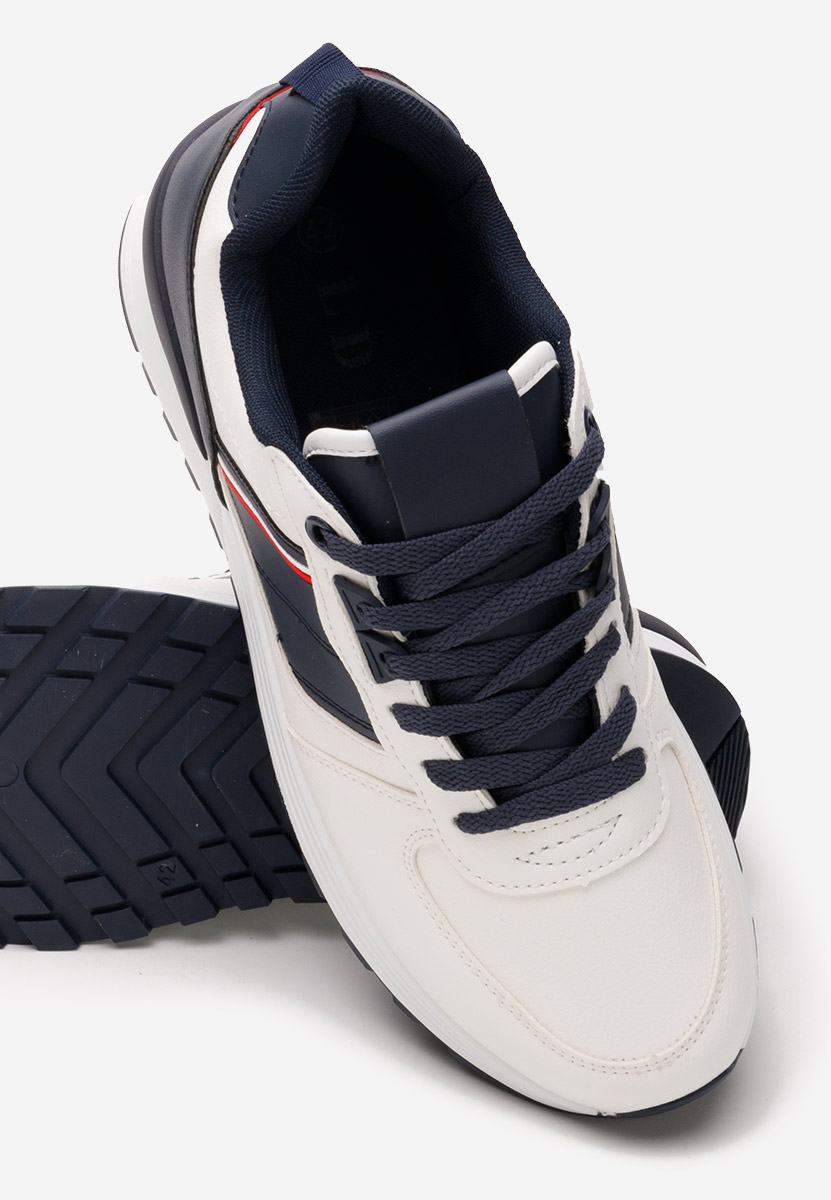 Sneakers barbati Julio albi