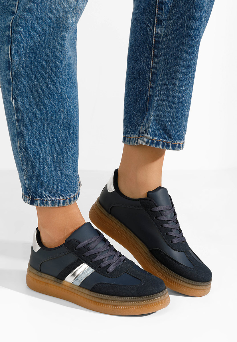 Sneakers dama Leonas navy