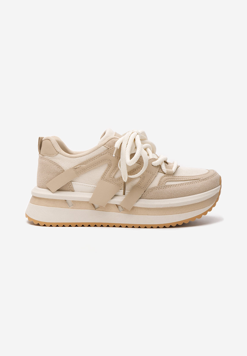 Sneakers cu platformă Pannyssa kaki