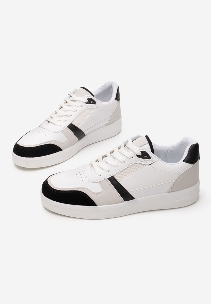 Sneakers barbati Deann albi