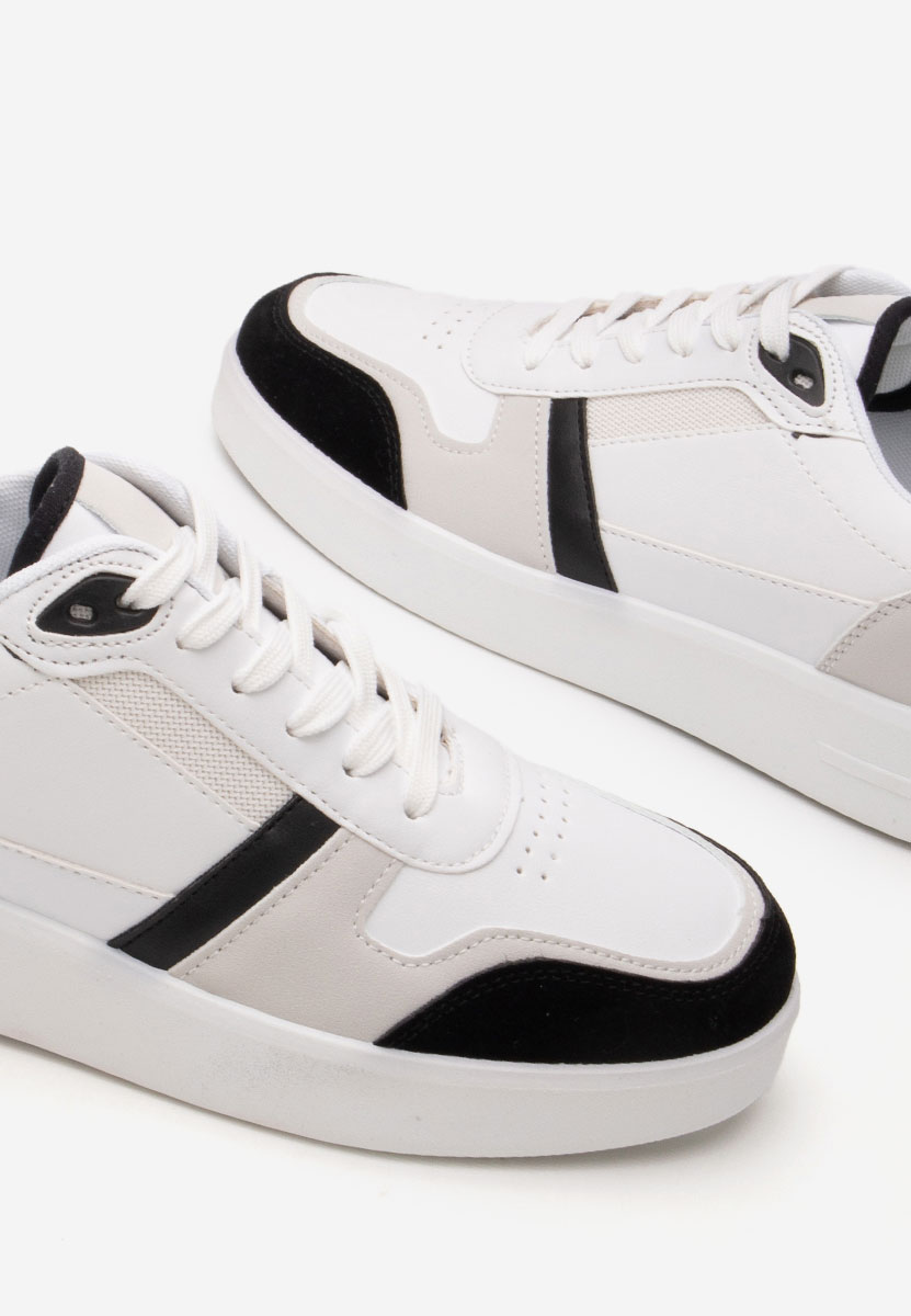 Sneakers barbati Deann albi