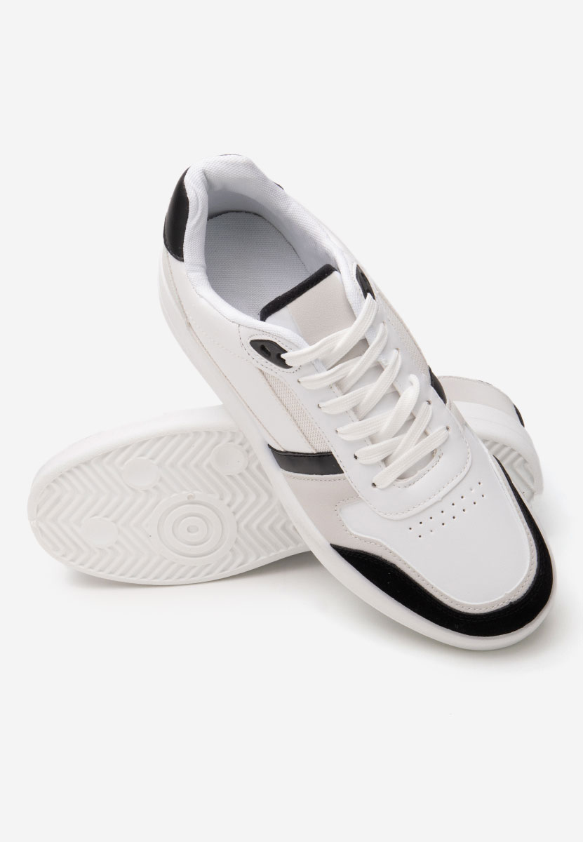 Sneakers barbati Deann albi