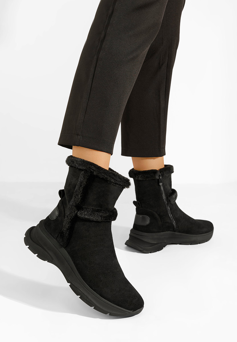 Ghete imblanite dama Overall negre