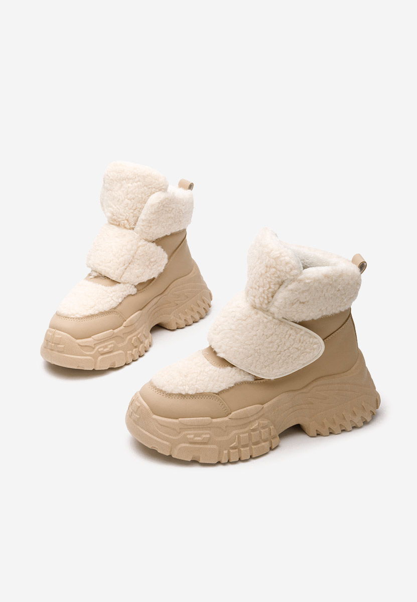 Sneakers dama imblaniti Comino kaki