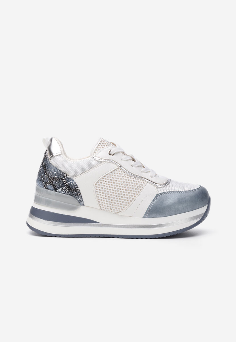 Sneakers cu platforma Tiela albastri