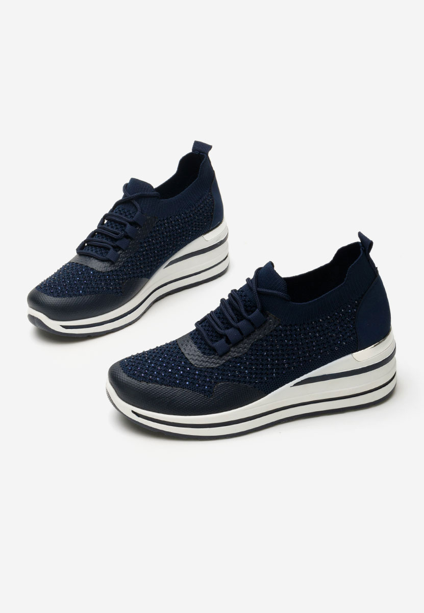 Sneakers cu platforma Gladise navy