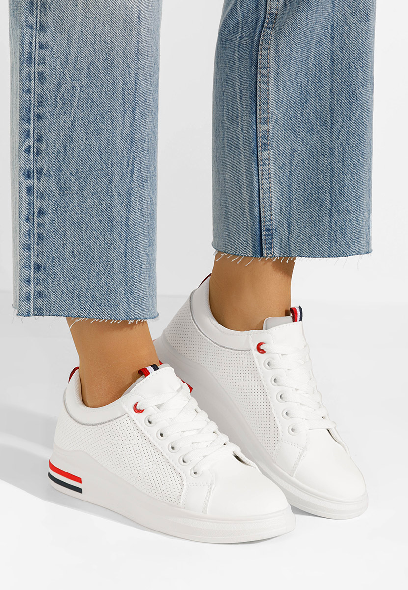 Sneakers dama Coretta albi
